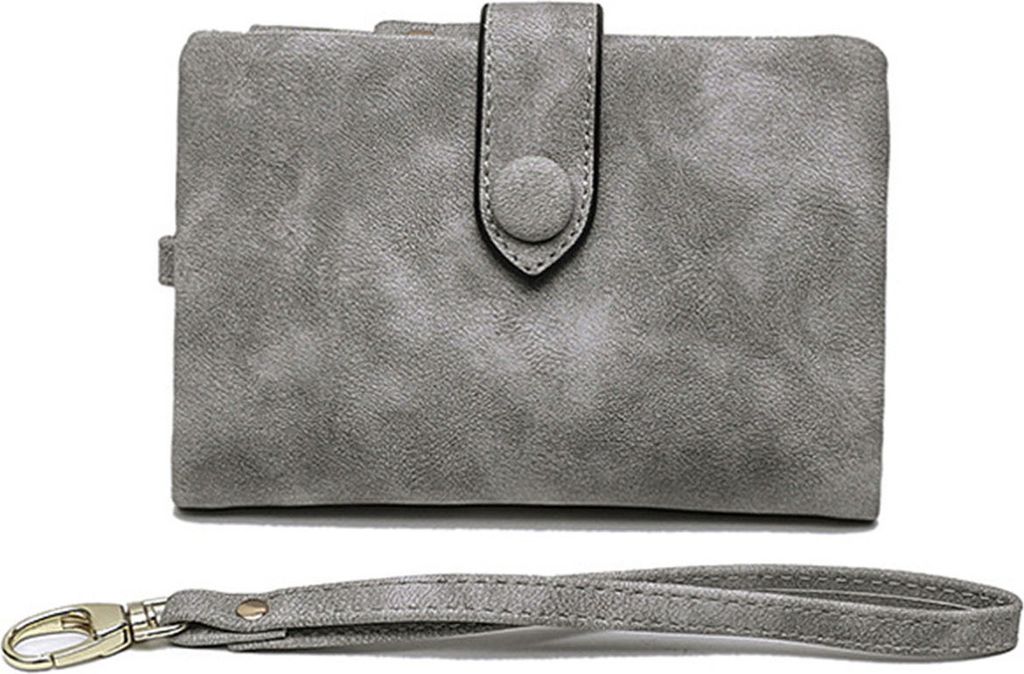 MODFU Geldbörse Damen Klein,Geldbeutel Frauen mit Münzfach Kleines Portemonnaie Niedliche Studenten-Geldbörse für Damen mit mehreren Karten Bra...