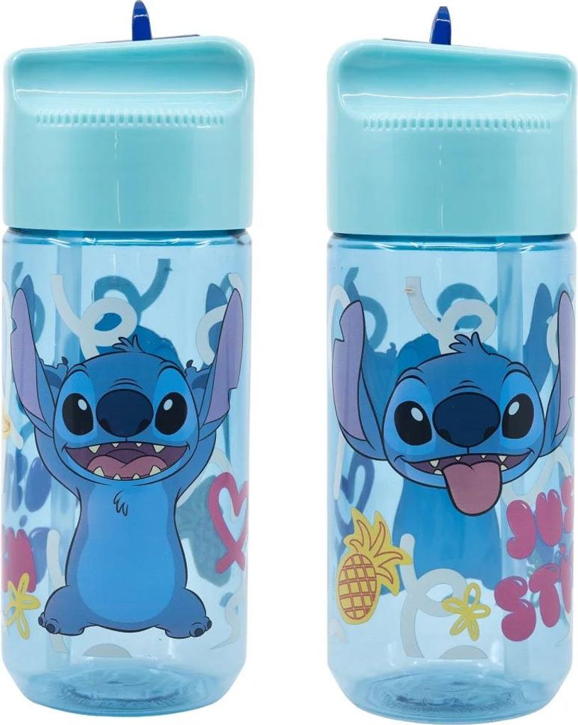 Disney Stitch Kinder Wasserflasche Trinkflasche Flasche 430 ml