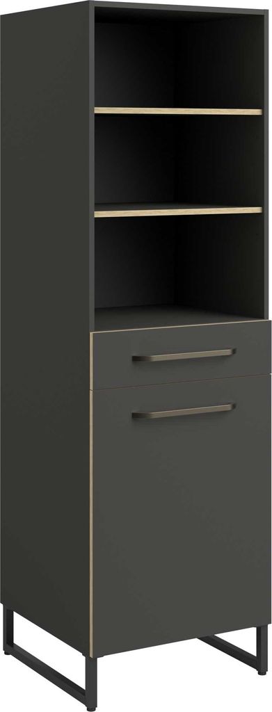Wade Armoire colonne avec une porte et un tiroir - Image du produit 