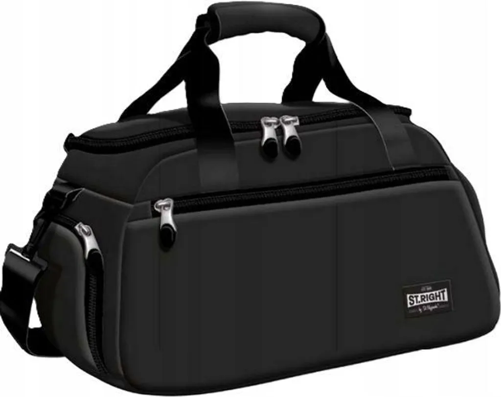 Sac de sport SB9 idéal pour fitness, gym et voyage - Noir Vintage