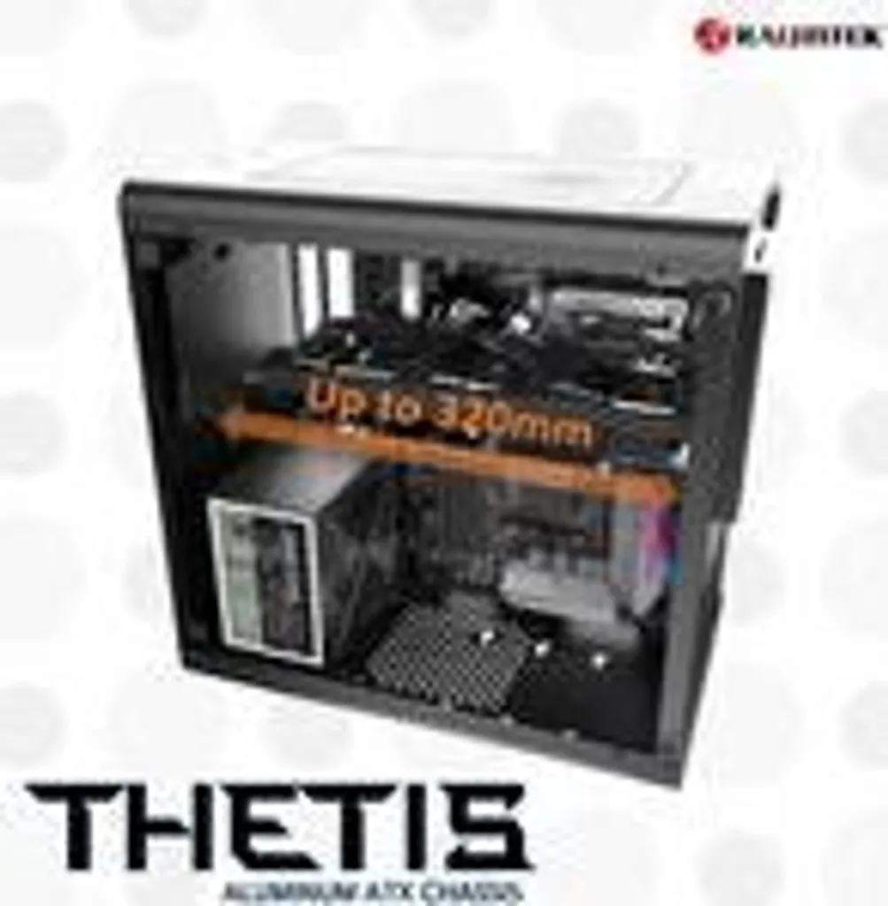 Boîtier PC gamer ATX compact Raijintek Thetis, idéal bureau design - 8