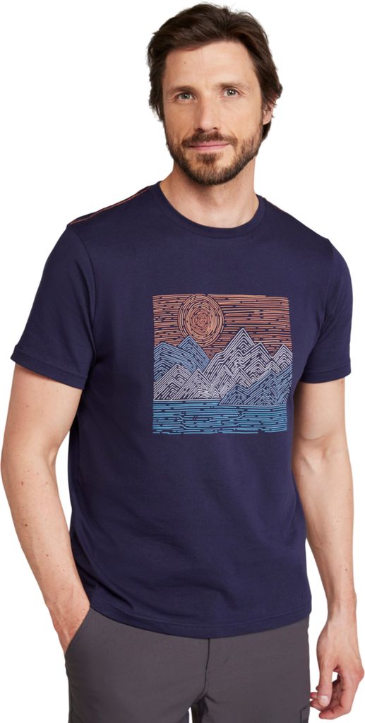 Mountain Warehouse - T-Shirt für Herren MW3866 (XS) (Dunkelblau)