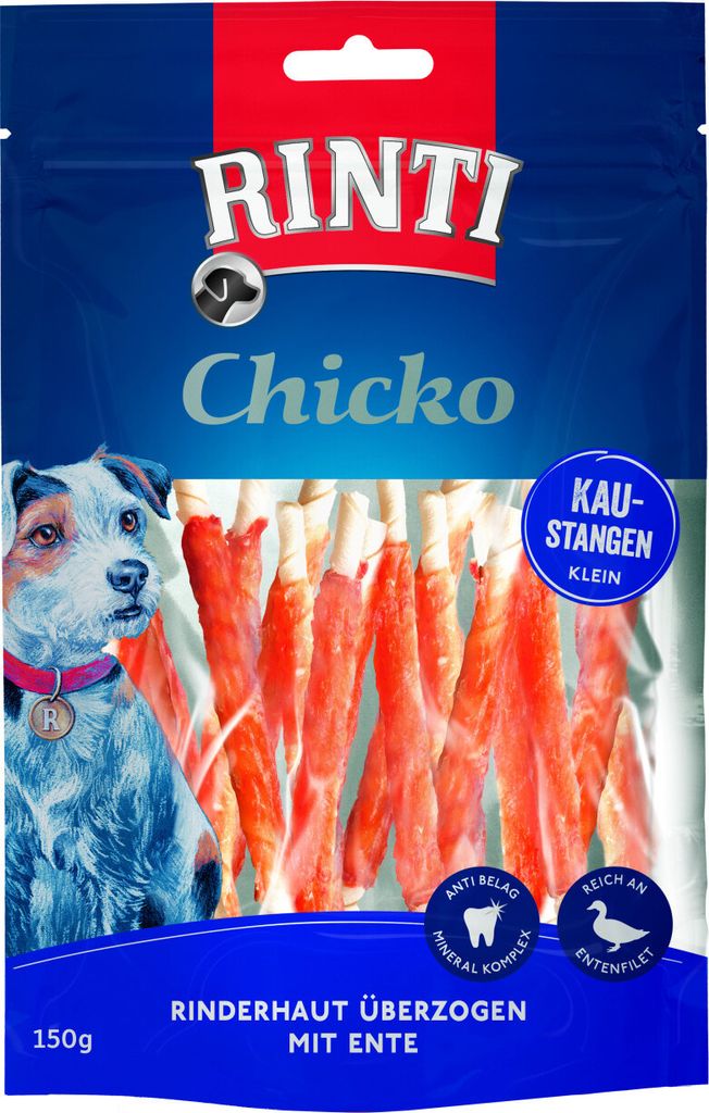 Rinti - Chicko Kaustange Small 9x150g | Ente