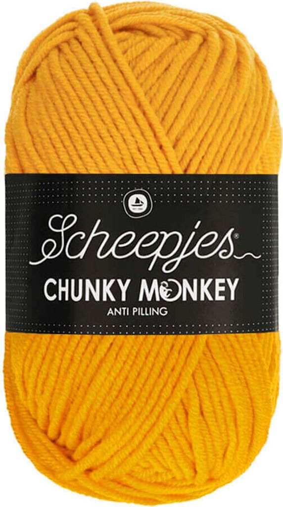 Scheepjes Chunky Monkey 100g 1114 Golden Yellow
