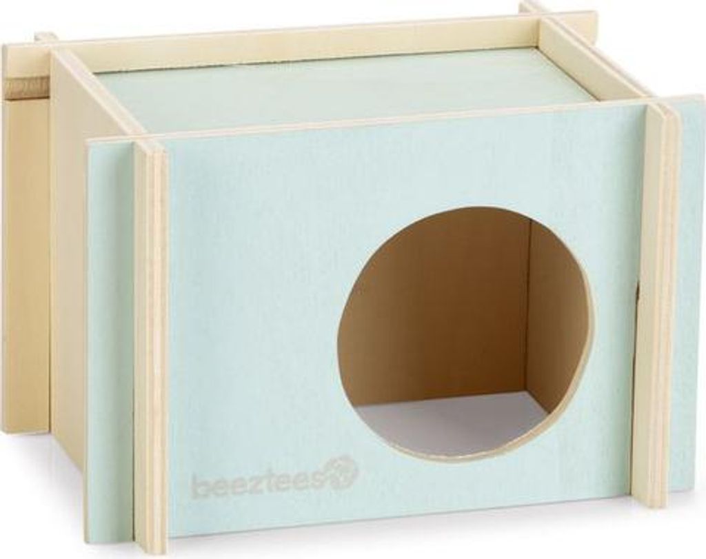 Beeztees Nagerhaus Bildup - Nager - Holz - S - 17x12x11 cm Produktbild 