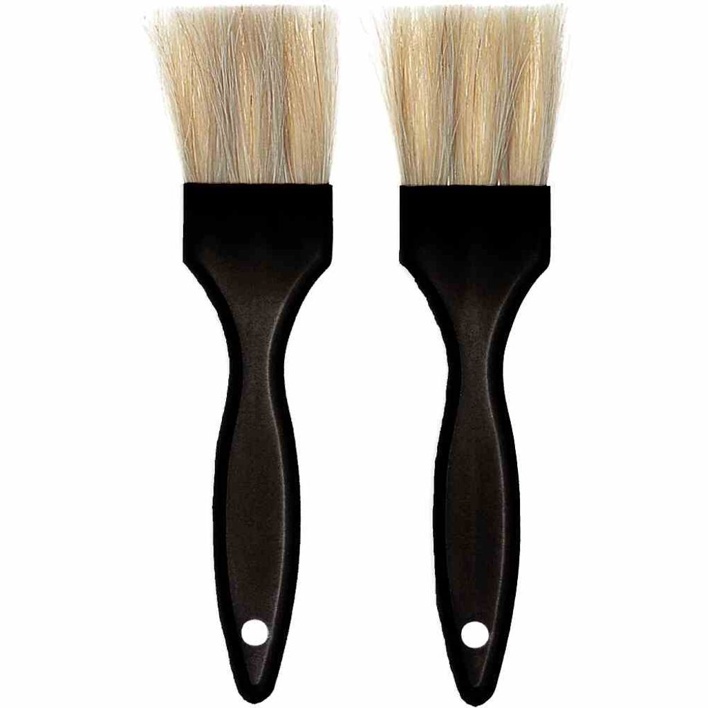 GastroMax Backpinsel schwarz 2er Set