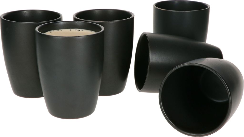 Mambocat Leopard Lampart Nero 6-tlg. Kaffeebecher Set Produktbild 