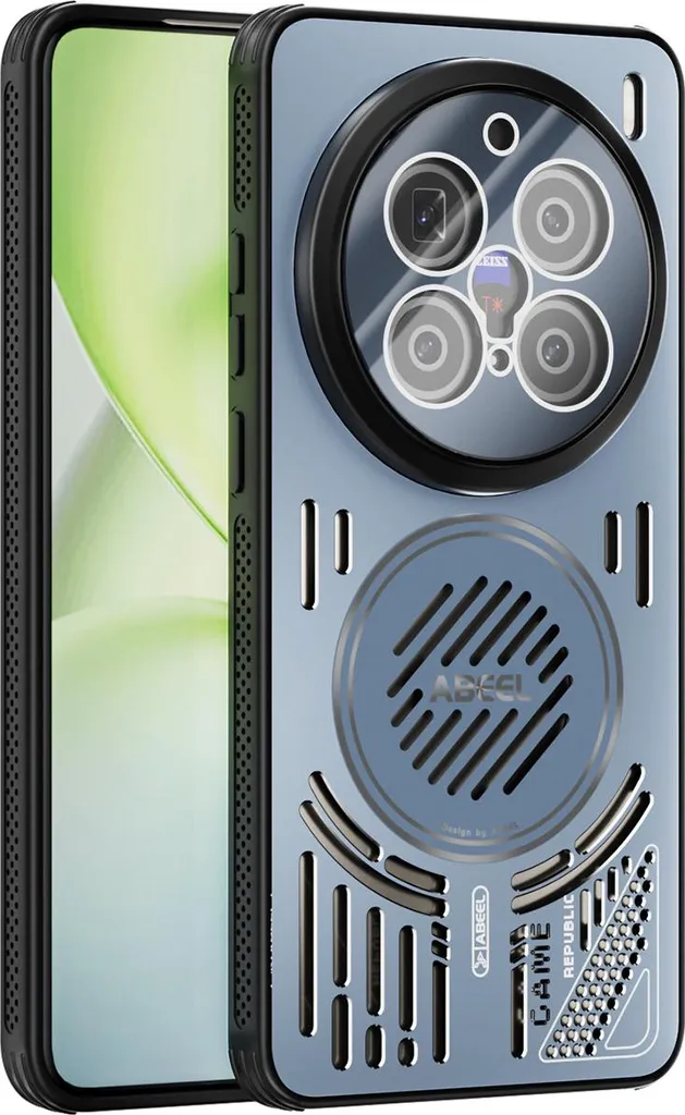 Cover Vivo X200 Pro Alluminio Magnetica - Lenti Blu e Freddo Top