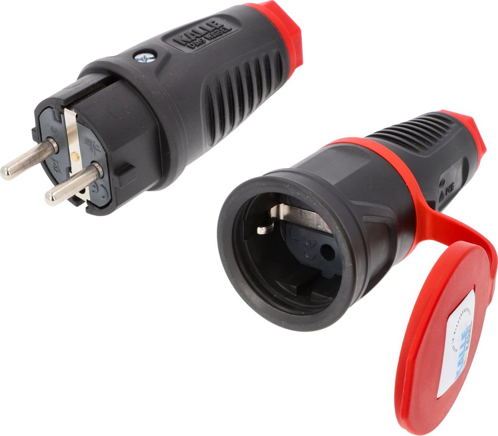 KALLE DAS KABEL PUR Verlängerungskabel mit SCHUKO Stecker/Kupplung H07BQ-F 3G 2,5 mm² 25 Meter EXTREME SIGNAL PUR-Kabel Polyurethanverlängerung ...