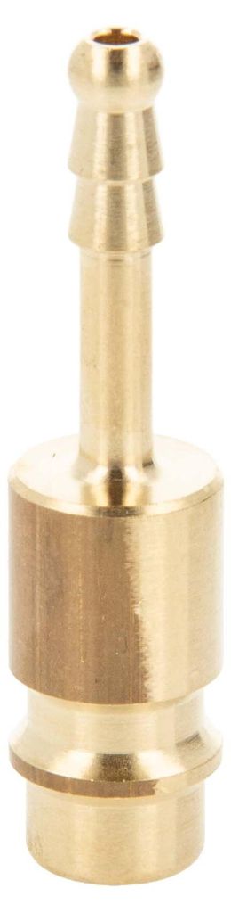 Druckluft Stecktülle NW 7,2 x Ø 4 mm Schlauchanschluss Tülle, Typ 26SF, Messing blank