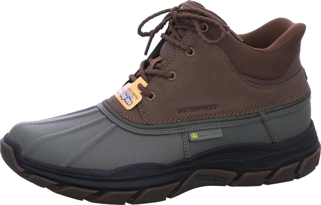 Skechers Respecter Wanderstiefel Grün