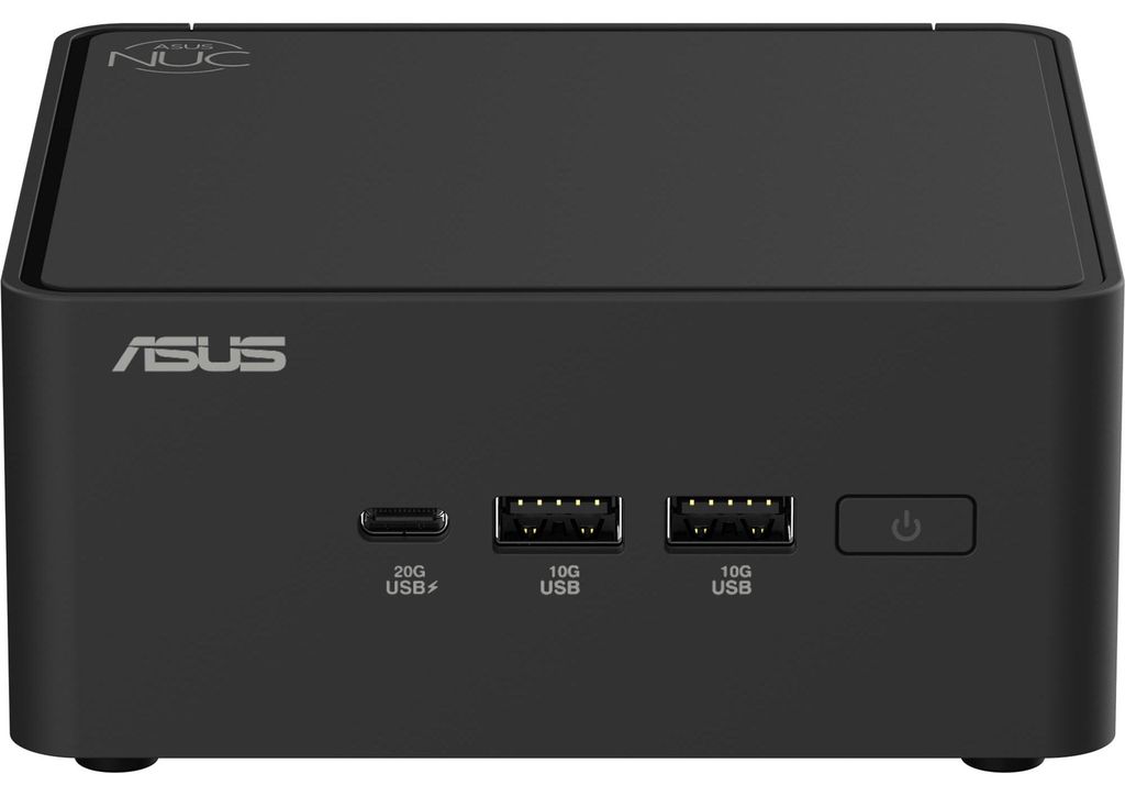 ASUS NUC 15 Pro Tall Kit RNUC15CRHU500002 - Barebone - Mini-PC - 1 x Core Ultra 7 225H / 1.3 GHz - RAM 0 GB - Arc Graphics 130T - Wi-Fi 6, Wi-Fi 7,...