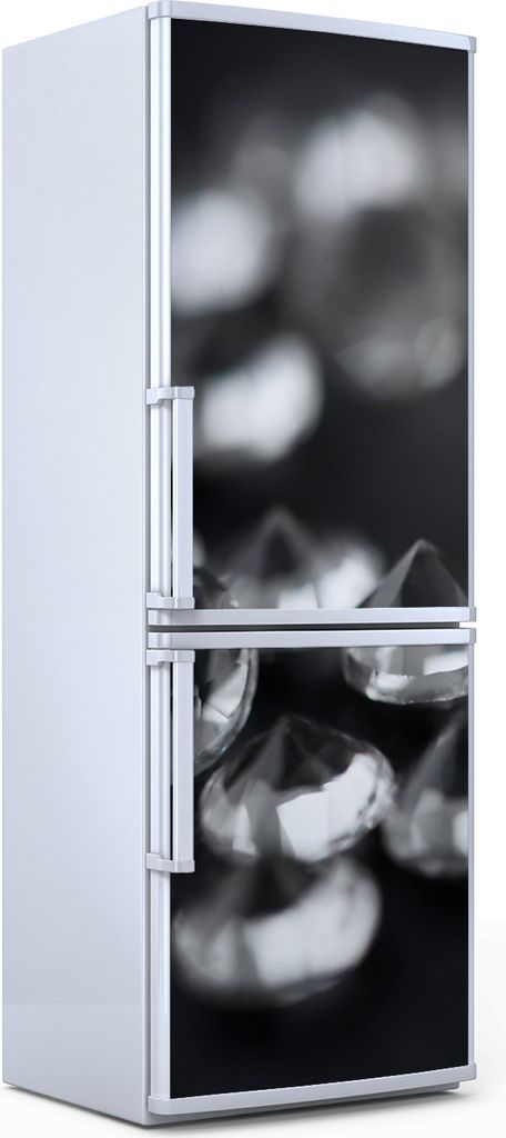 Magnete Dekorative - 60 cm x 180 cm - Küche Magnetmatte Kühlschrankmagnete - Diamanten Edelsteine