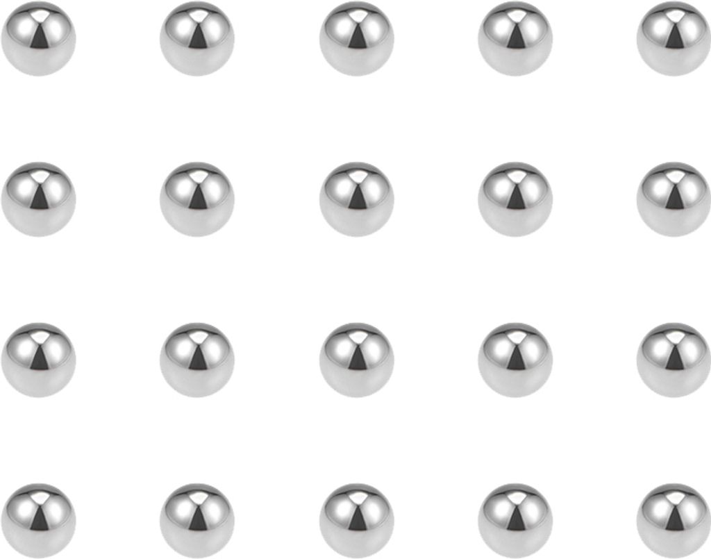 50Stk. Kugellager Kugeln Stahlkugeln Chromstahl G10 Feste Lagerkugeln Set Praezisionskugeln 5,5mm