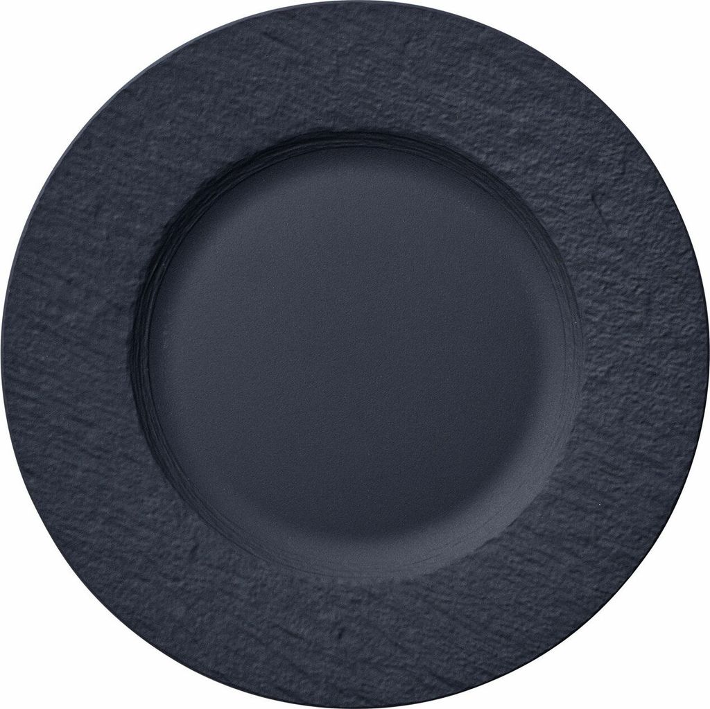 Villeroy & Boch Frühstücksteller Manufacture Rock schwarz Produktbild 