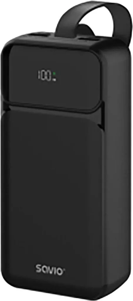 Plus de Panne de Batterie avec la Savio BA-10 Noir 10000 mAh Puissante