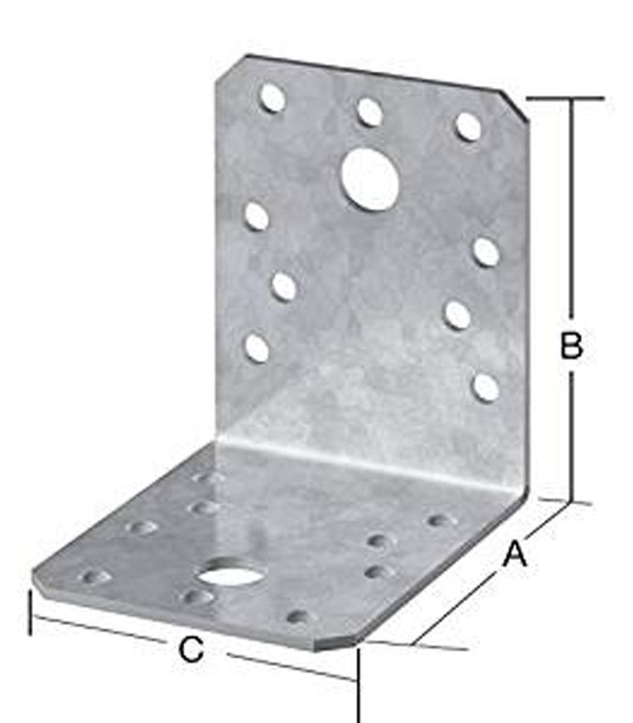 Connettore angolare 50x50x35mm 20pz. Immagine del prodotto 