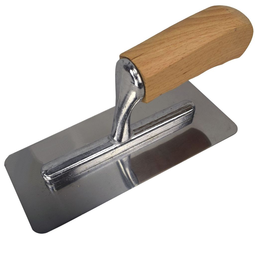 WESTEX Glättekelle Edelstahl, Venezianerform, 200 x 90/80 Produktbild 