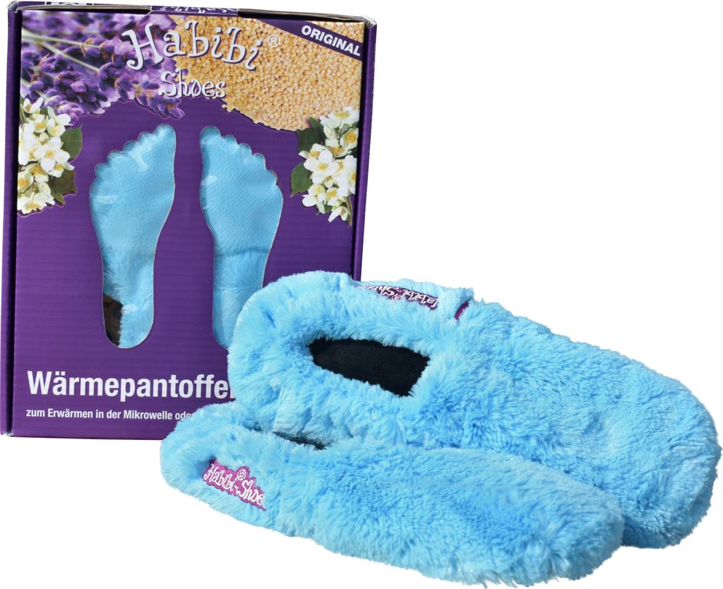 Habibi Wärmeschuhe Slippers Hausschuhe Wärmepantoffeln Produktbild 