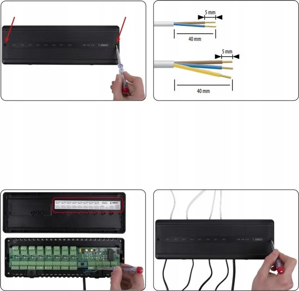 ENGO ECB08M230 Élément de Chauffage 8 Zones avec Module de Pompe Intégré - 6