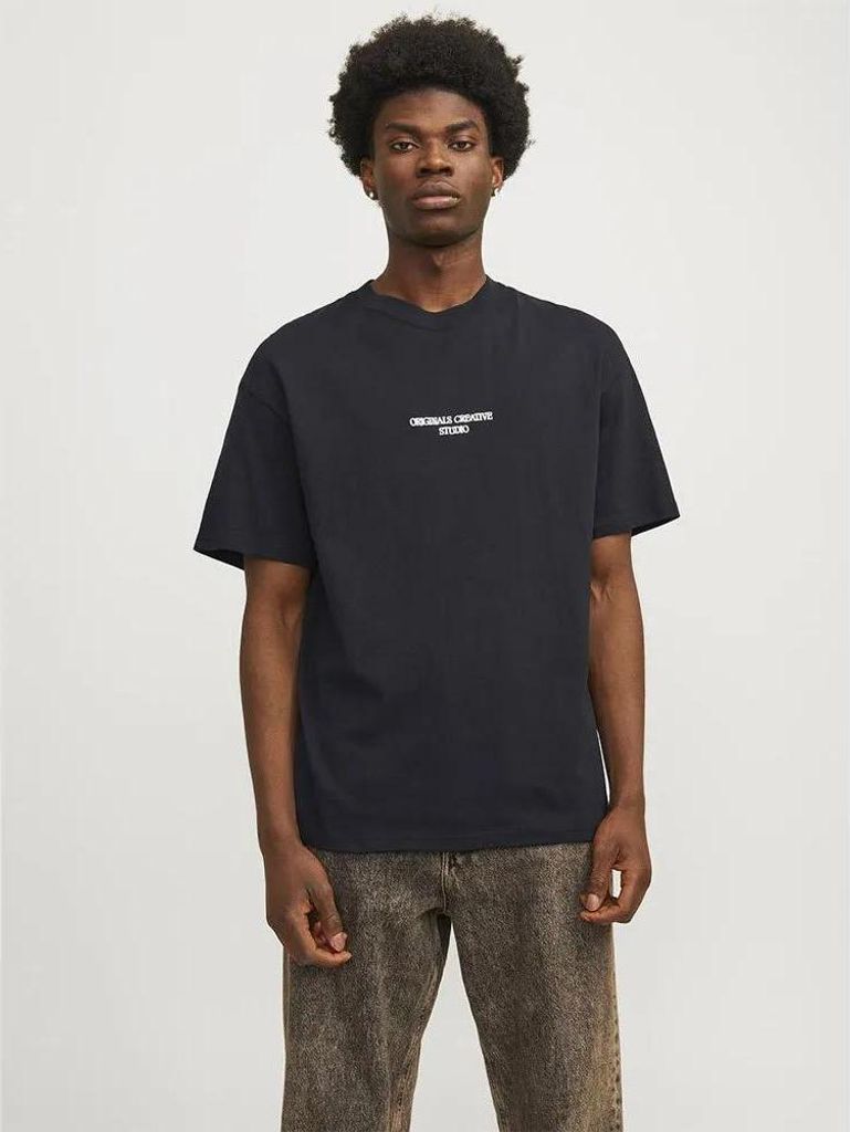 Jack & Jones Noto Graphic Kurzarm-t-shirt Blau M Herren Blau M