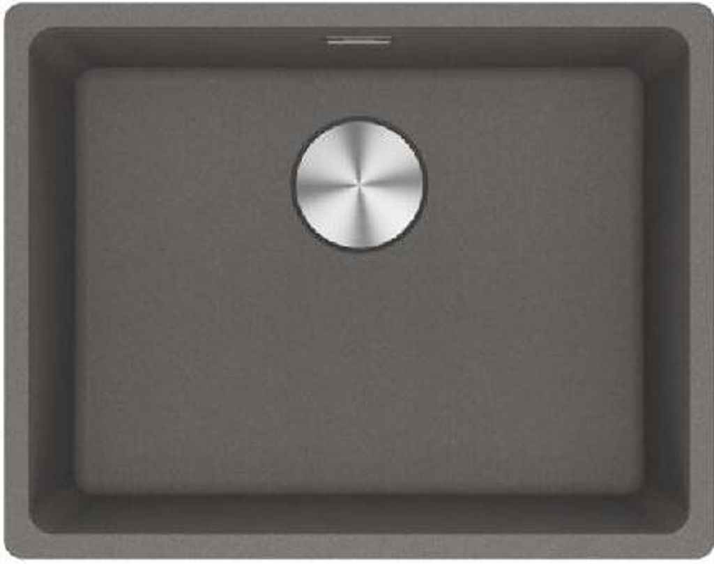 Franke Maris - Fragranit Küchenspüle MRG 110-52, 520x400 mm, grauer Stein 125.0698.006
