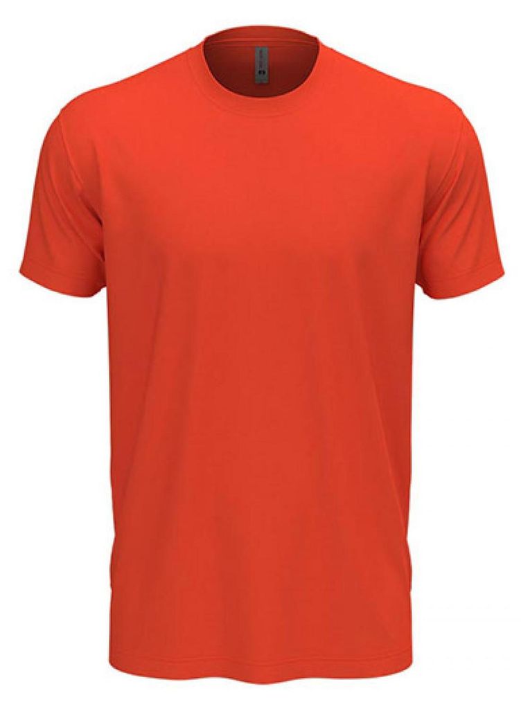 Next Level Apparel 3600 | Herren Crew Neck T-Shirt, Feine Jerseyware - Farbe: Classic Orange - Größe: S