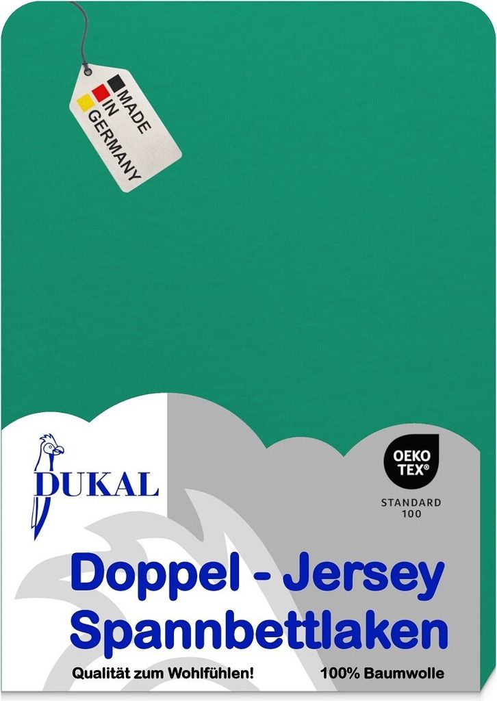 Kinderspannbettlaken : Farbe - Smaragd, Größe - 40x90 cm