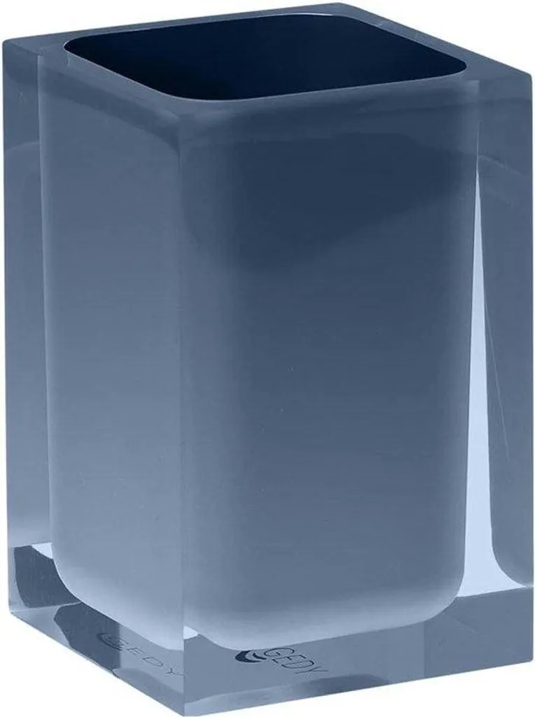 Organisateur dentaire bleu pétrole en résine transparente 72cm de large