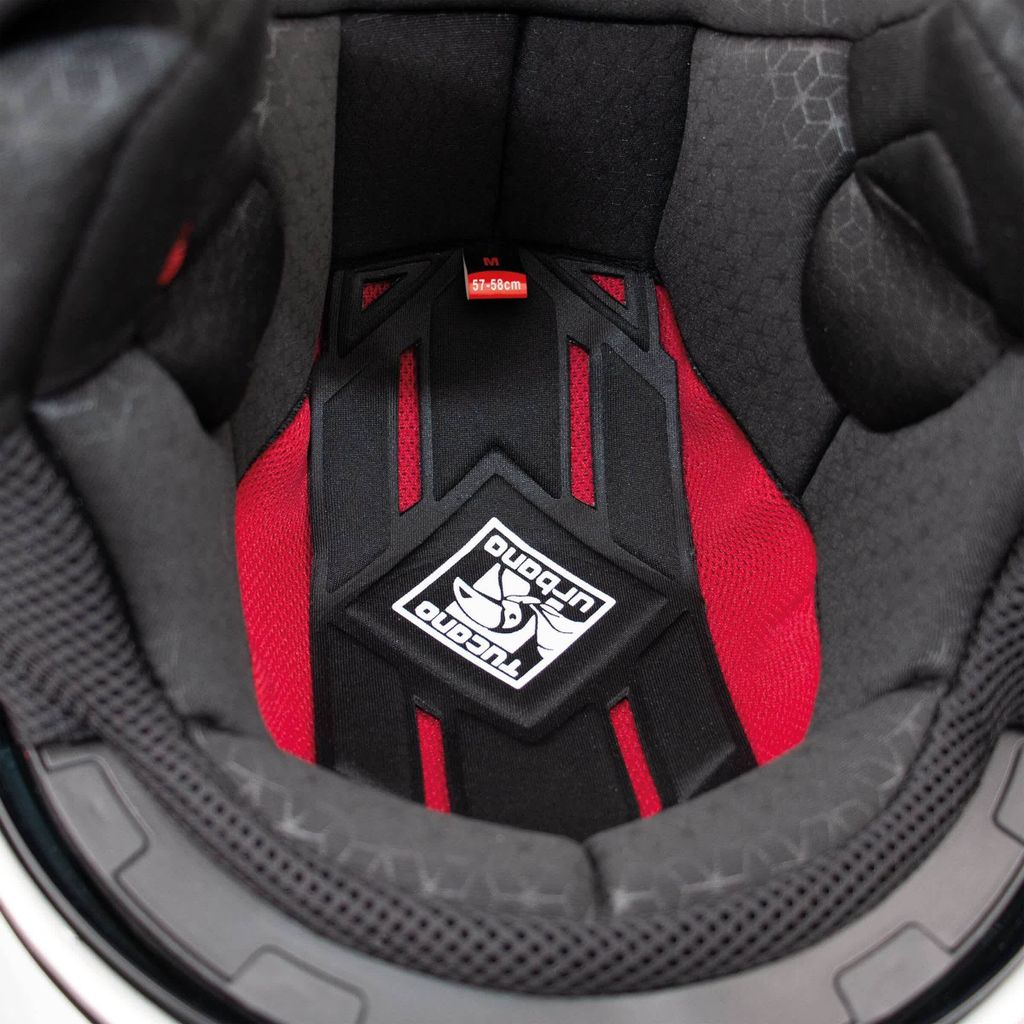 TUCANO URBANO Innenpolster mit Kissen für EL'CITY Helm Größe S