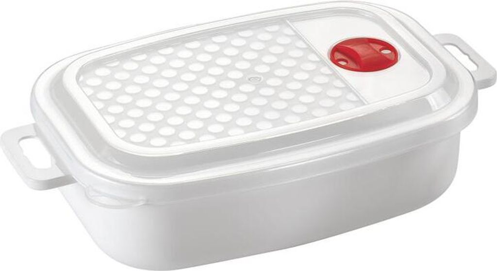 Microonde Con Coperchio 1,5L, Plastica Immagine del prodotto 