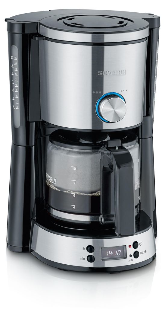 Cafetière filtre programmable 10 tasses 1000w - Severin - Image du produit 