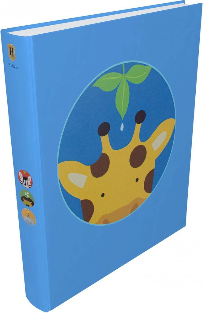 Henzo Jungle Jumbo-Fotoalbum Giraffe 29x33 cm 100 weiße Seiten