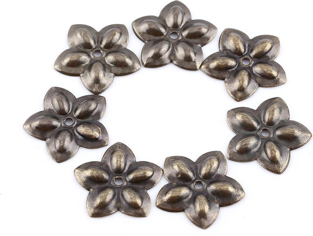100pc Vintage Polsternägel Bronze Metall -Tags Möbelsofa Schuhtür dekorative Tack -Hengst
