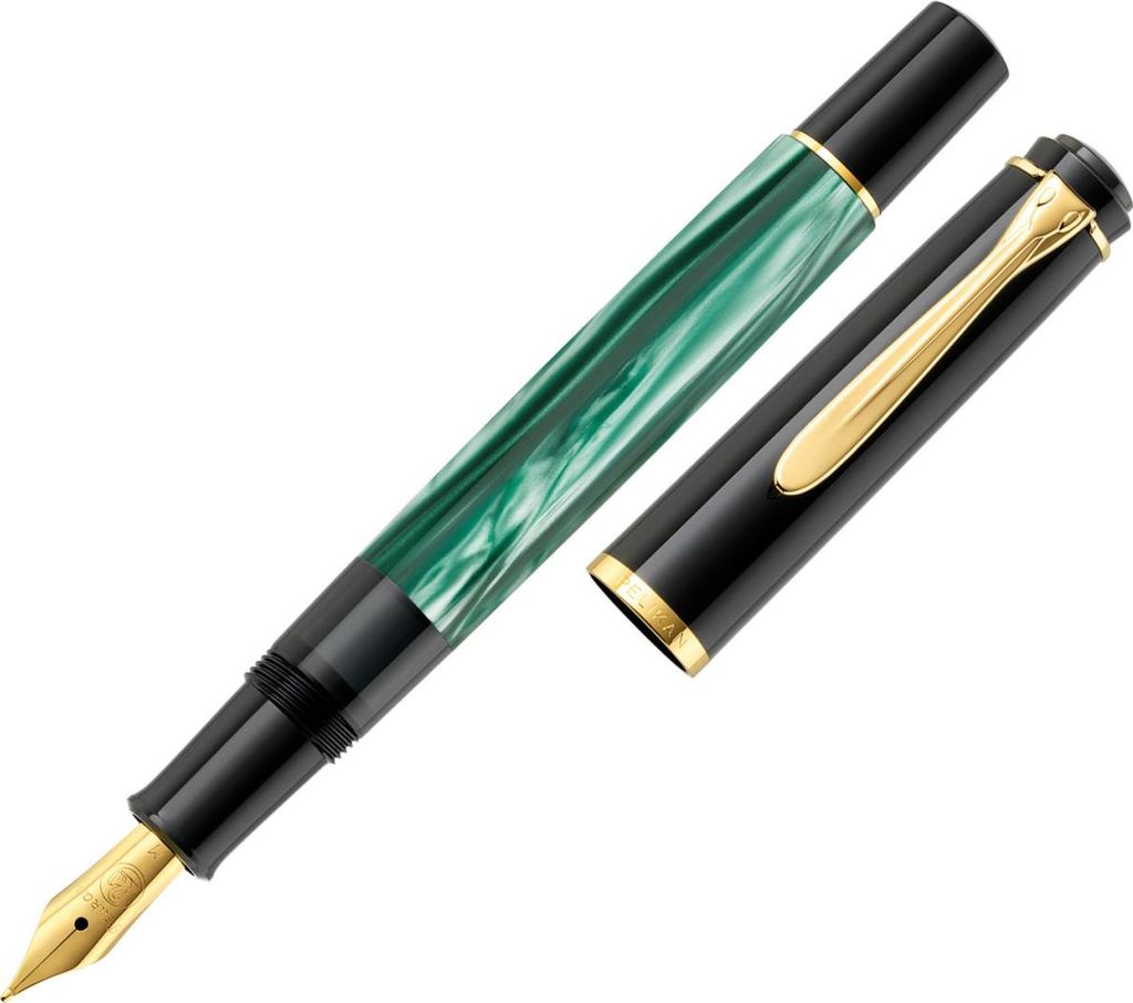 Pelikan 994095 Stilografica Pelikan M 200, verde Immagine del prodotto 