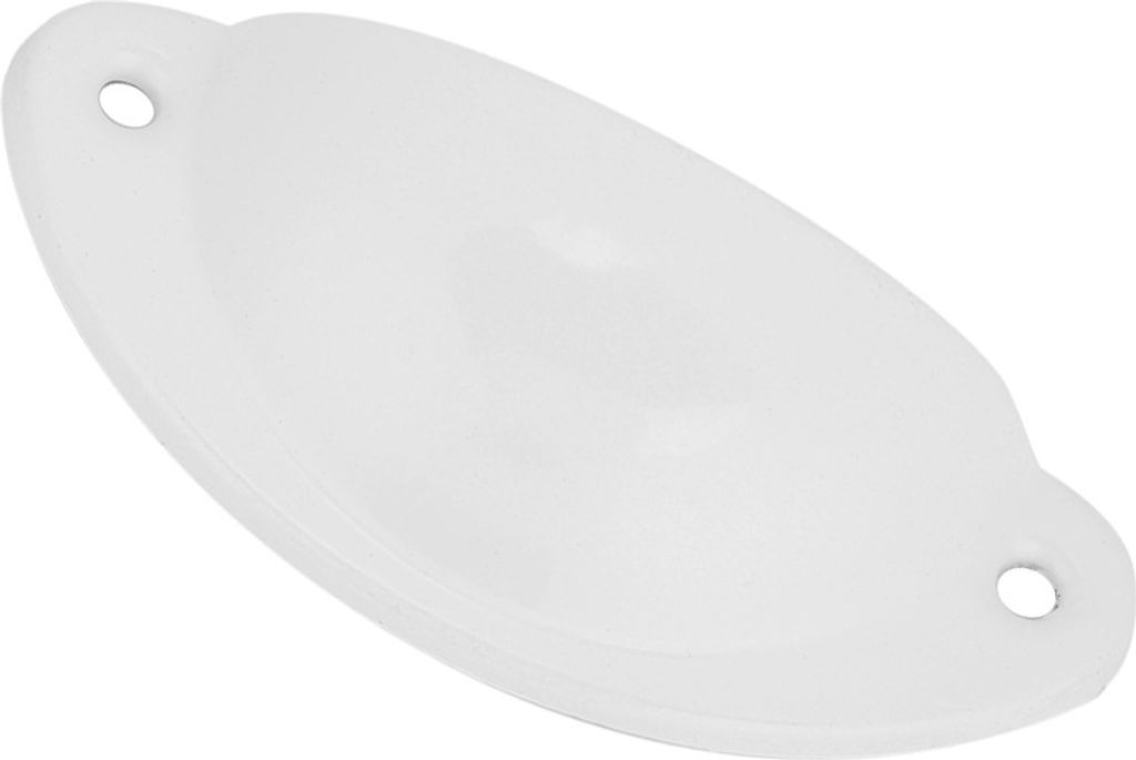 Metall Schubladenschrank Möbelknopf Antike Shell Pull Handle Handware Fitting (Weiß)