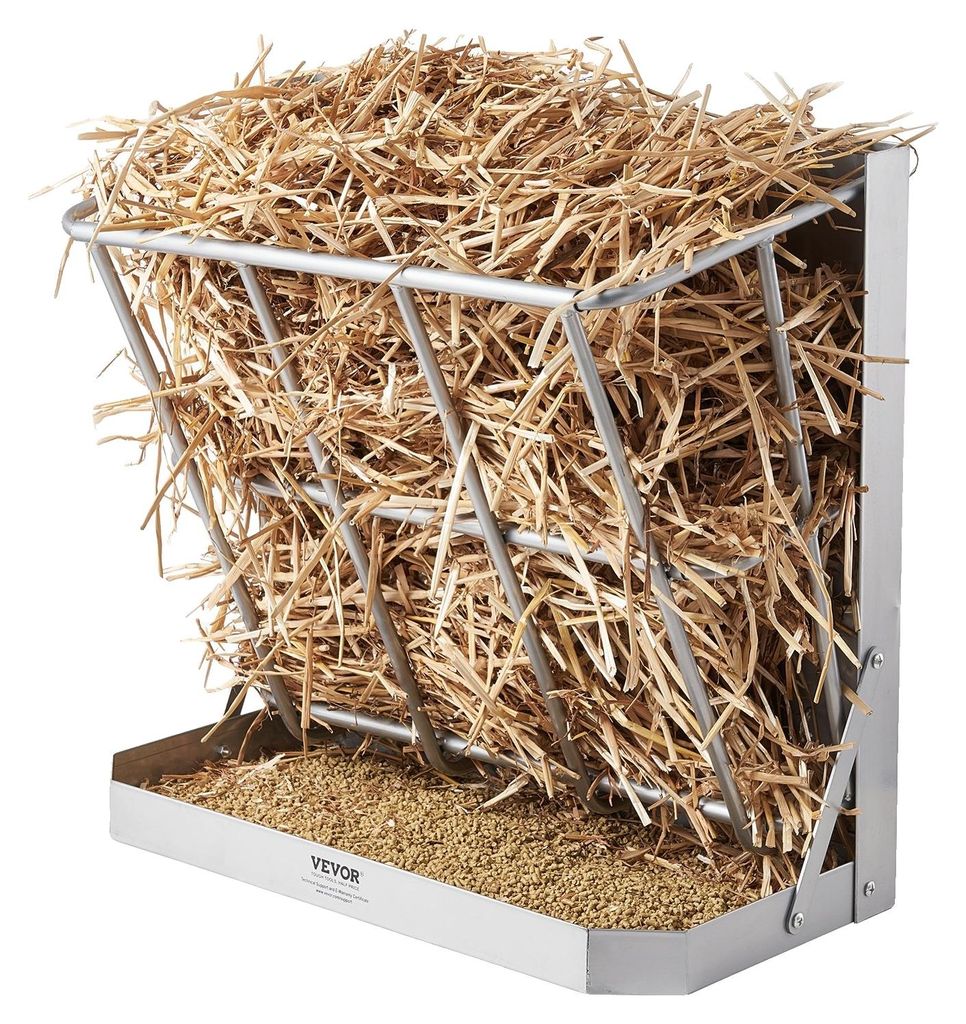 Portafieno per bovini VEVOR, 610 x 297 x 584 mm, mangiatoia Immagine del prodotto 