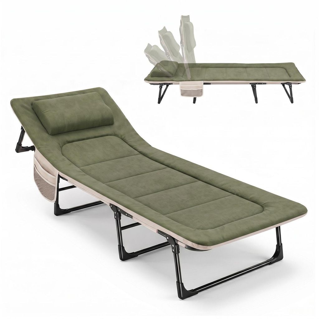 Sekey 193 x 70 cm Klappbares Feldbett Campingliege bis Produktbild 