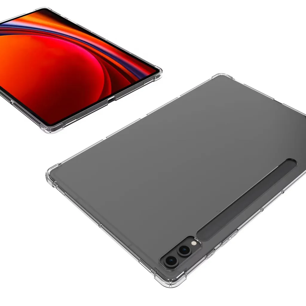imoshion Custodia protettiva Samsung Galaxy Tab S9 Plus, Samsung Galaxy Tab S10 Plus Custodia Anti Shock Back Cover Custodia per telefono cellulare per Samsung Galaxy Tab S9 Plus, Samsung Galaxy Tab S10 Plus - Trasparente - 6