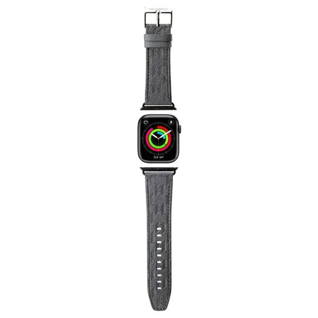 Cinturino Karl Lagerfeld per Apple Watch: Il Must-Have Argento Saffiano