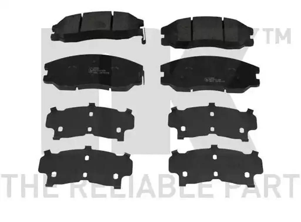 NK Plaquettes de frein 223638 pour Opel Antara et Chevrolet Captiva C140