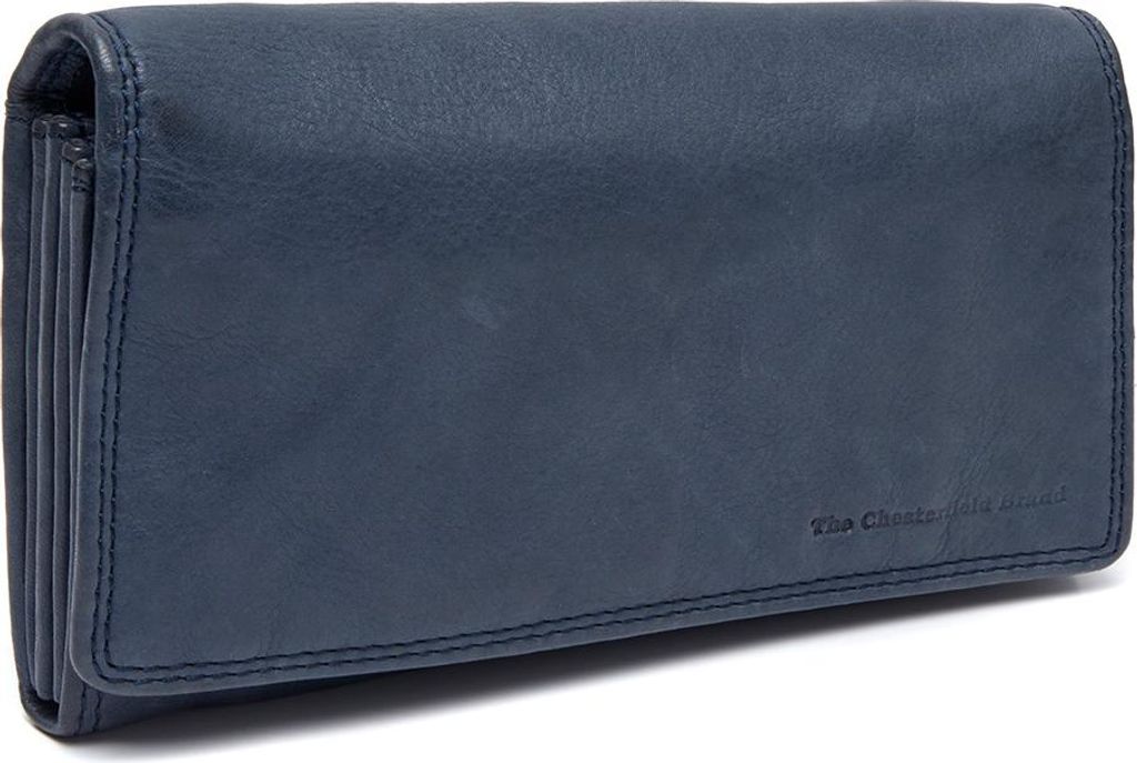 The Chesterfield Brand C08.0506 Lentini Wallet Querformat Leder 10 navy
