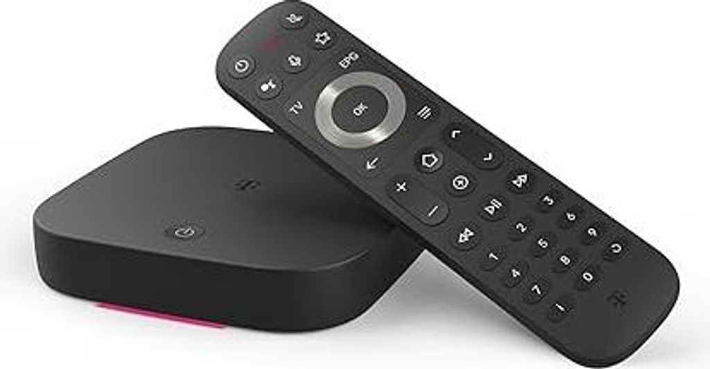 MagentaTV One (2. Generation) | Android TV Box mit WLAN&LAN I MagentaTV mit 150+ HD-Sendern, 4K UHD, HDR, live & zeitversetzt | (Netflix, Disney+, ...