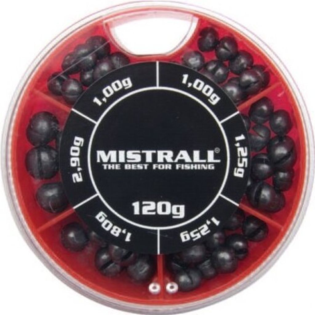 MISTRALL FISCHSCHOTT Universalgewicht SHOT 120g 1 Packung | AM-6004067