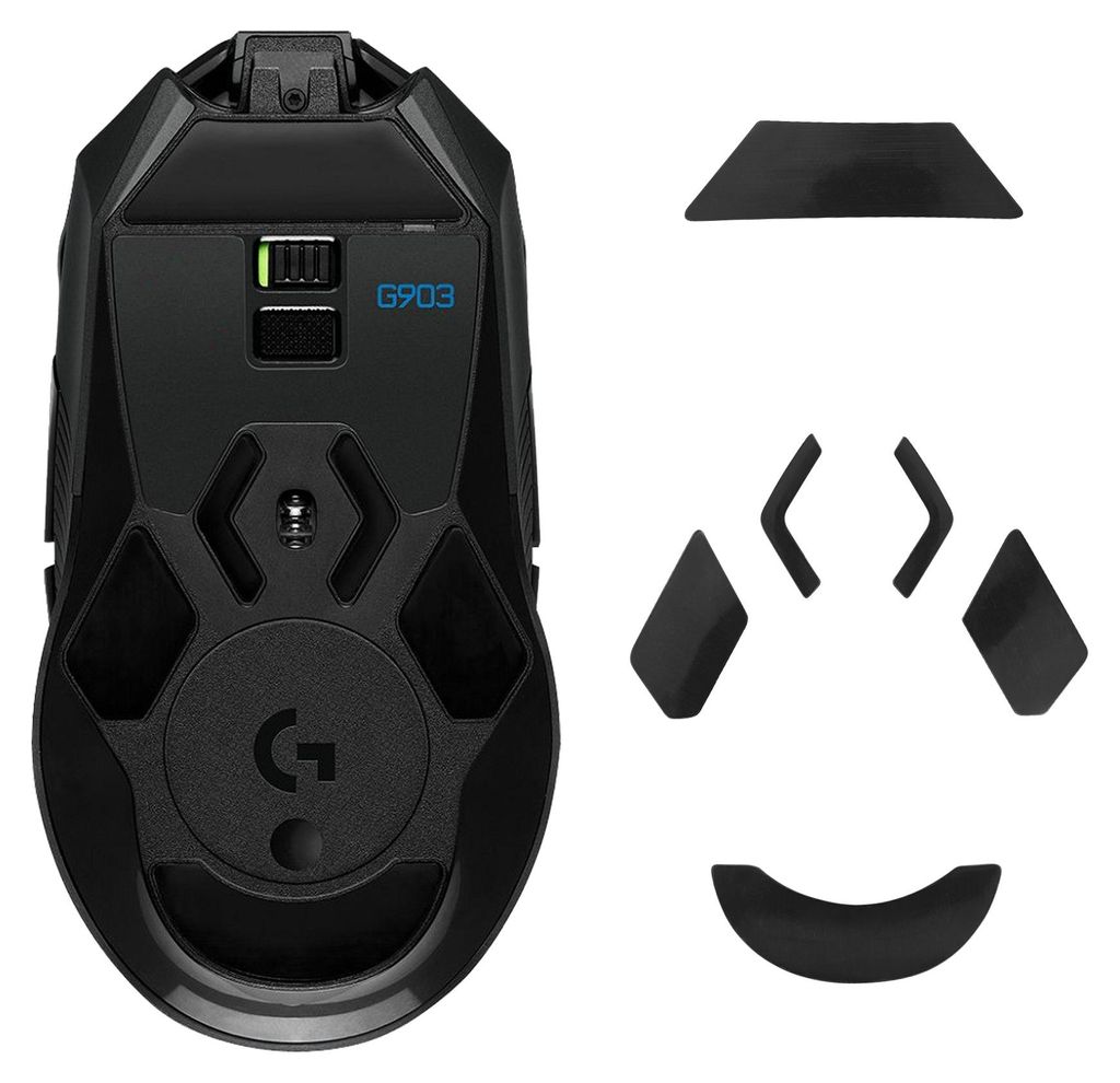 kwmobile Mouse Feet Sticker kompatibel mit Logitech G903 Produktbild 