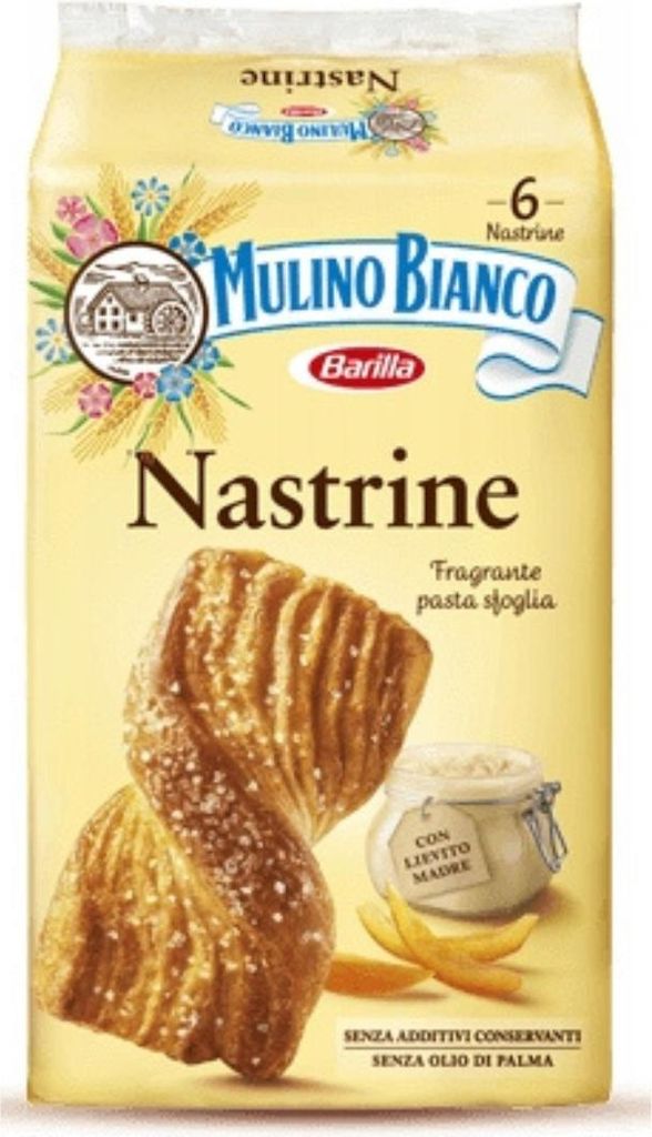 Nastrine Mulino Bianco máslové sušenky 240g Obrázek produktu 
