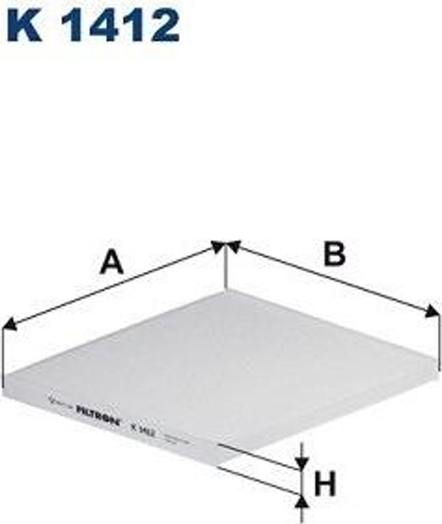 FILTRON K 1412 Innenraumluftfilter OE 8713948020 kompatibel mit RX, IS