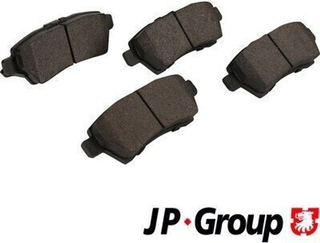 JP GROUP Bremsbeläge Satz Hinten für NISSAN NP300 Navara Pickup (D40) 4063700410