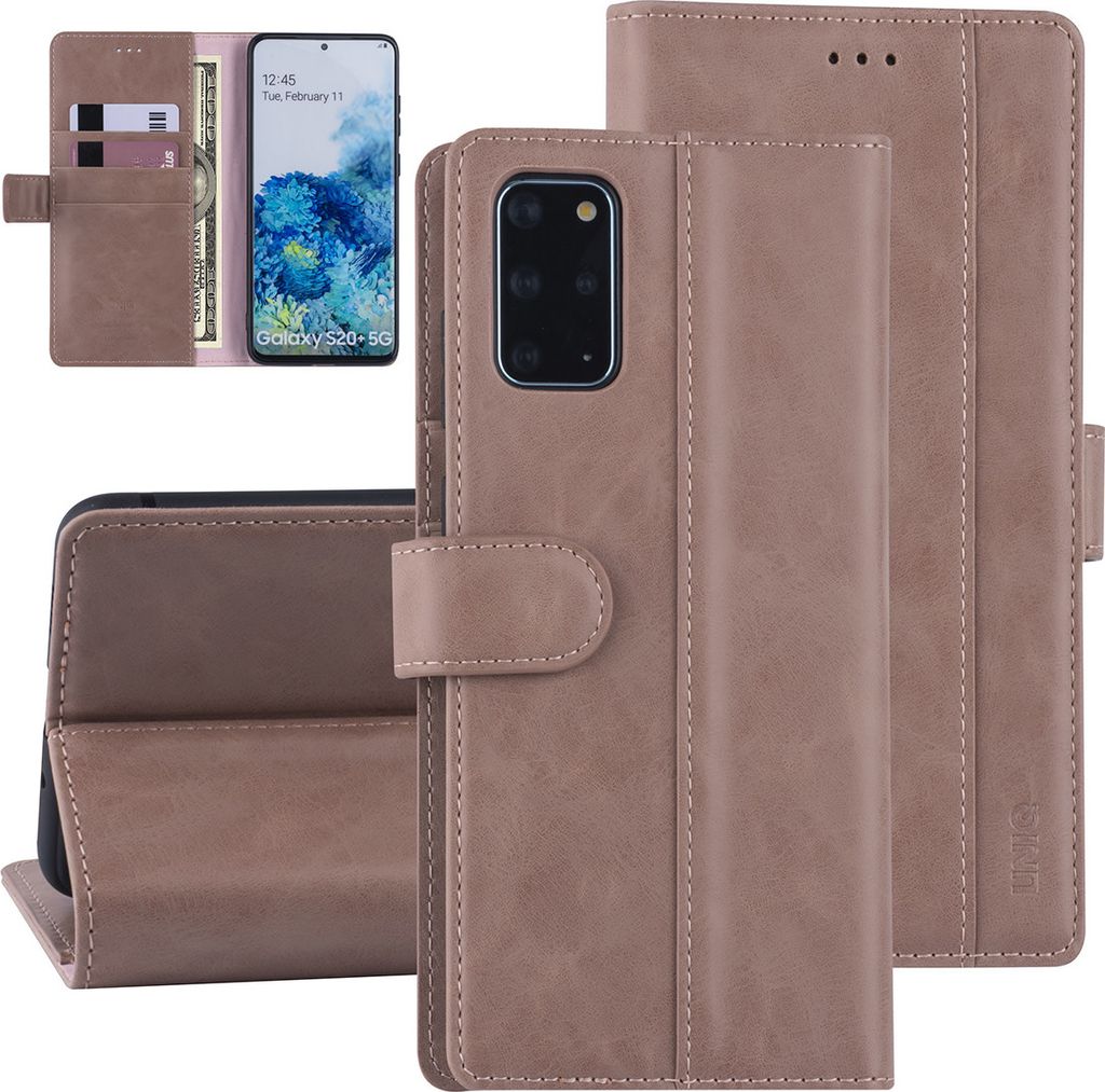 Samsung Galaxy S20 Plus Pink Book type case - Produktbild 