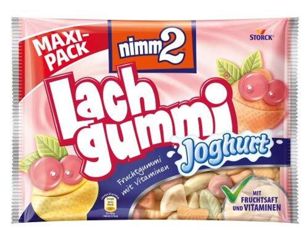nimm2 Lachgummi Joghurt Maxipack, 13er Pack (13 x 376g) Produktbild 